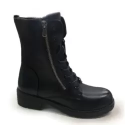 Γυναικεία Μποτάκια BOKASHOES LADY ΜΑΥΡΟ 12500