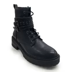 Γυναικεία Μποτάκια BOKASHOES LADY ΜΑΥΡΟ 