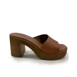 Γυναικεία Mules BOKASHOES J&C ΚΑΦΕ 10010220