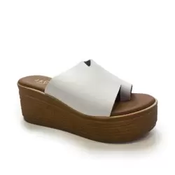 Γυναικείες Πλατφόρμες BOKASHOES J&C ΑΣΠΡΟ 1001520