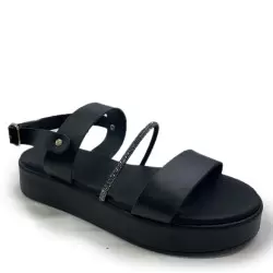 Γυναικεία Πέδιλα BOKASHOES J&C ΜΑΥΡΟ 100 11307