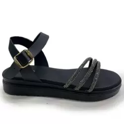 Γυναικεία Πέδιλα BOKASHOES J&C ΜΑΥΡΟ 100 11445