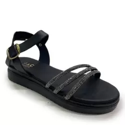 Γυναικεία Πέδιλα BOKASHOES J&C ΜΑΥΡΟ 100 11445