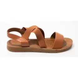 Γυναικεία Flat παπούτσια BOKASHOES LADY ΚΑΜΕΛ 012Μ217-20