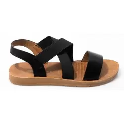 Γυναικεία Flat παπούτσια BOKASHOES LADY ΜΑΥΡΟ 012Μ217-10