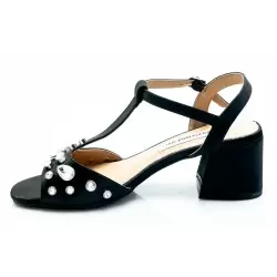 Γυναικεία Πέδιλα FRANSESCO MILANO Μαύρα S13-4T