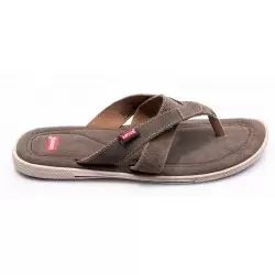 Ανδρικές Δερμάτινες Σαγιονάρες LEVIS Καφέ 221755-709