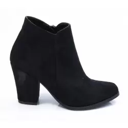 Γυναικεία Μποτάκια BOKASHOES Μαύρα 003Ε206