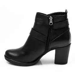 Γυναικεία Μποτάκια BOKASHOES Μαύρα 003Η202 Γυναικεία Μποτάκια BOKASHOES Μαύρα 003Η202