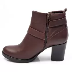 Γυναικεία Μποτάκια BOKASHOES Καφέ 003Η202 Γυναικεία Μποτάκια BOKASHOES Καφέ 003Η202