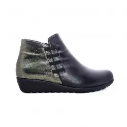 Γυναικεία Μποτάκια BOKASHOES Μαύρα 003Ε200