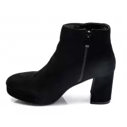 Γυναικεία Μποτάκια BOKASHOES Μαύρα 008Η202 Γυναικεία Μποτάκια BOKASHOES Μαύρα 008Η202