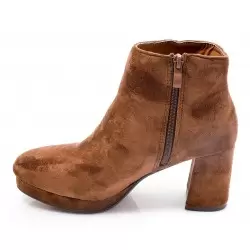 Γυναικεία Μποτάκια BOKASHOES Κάμελ 008Η202 Γυναικεία Μποτάκια BOKASHOES Κάμελ 008Η202