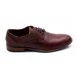 Ανδρικά Σκαρπίνια Evening BOKASHOES Κονιάκ 008Ε100