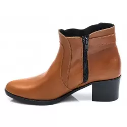 Γυναικεία Μποτάκια BOKASHOES Κάμελ 014Η201 Γυναικεία Μποτάκια BOKASHOES Κάμελ 014Η201