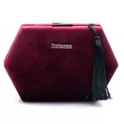 Γυναικείο Clutch BOKASHOES Μπορντώ 016Ε609