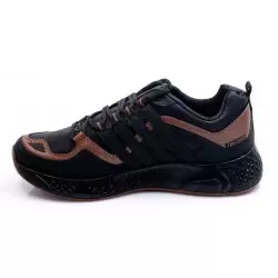 Ανδρικά Sneakers BOKASHOES Μαύρα 024Λ101