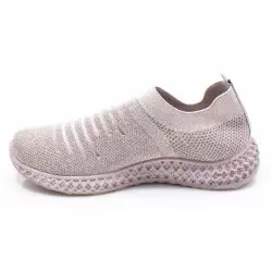 Γυναικεία Sneakers BOKASHOES Χρυσά 024Λ203