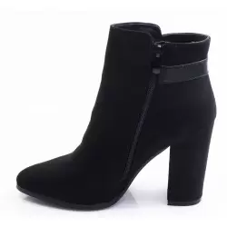 Γυναικεία Μποτάκια BOKASHOES Μαύρα 024Λ221